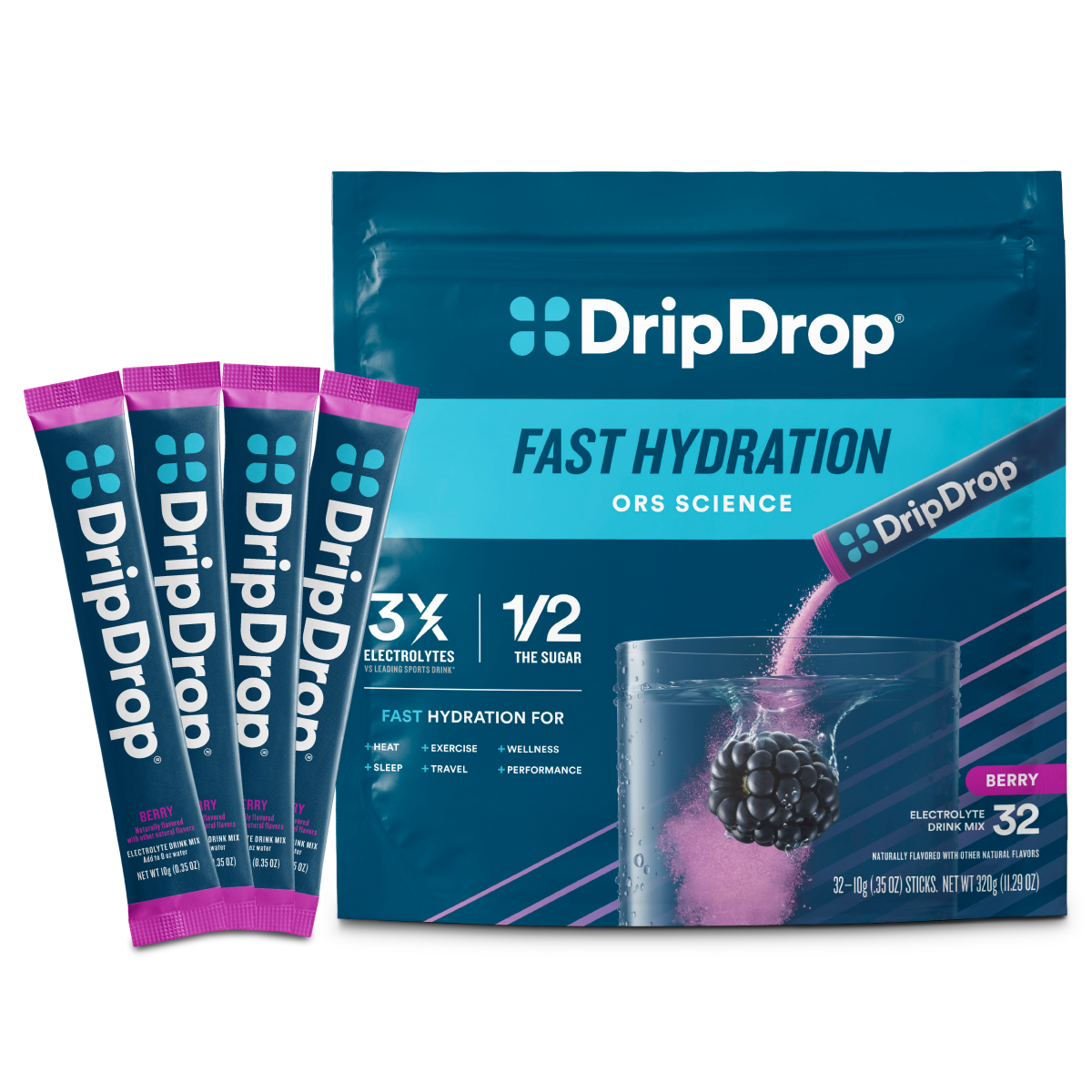 dripdrop-berry-electrolyte-powder-8-oz-sticks-32-count-y3 Berry_-_32ct_-_Transparent.png