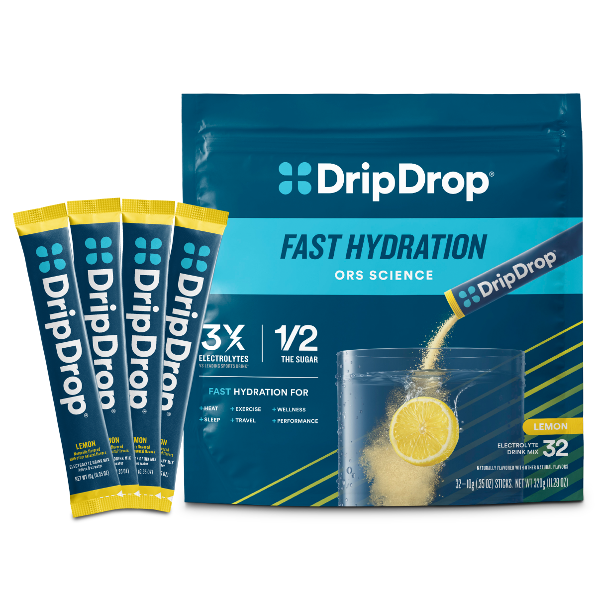 dripdrop-lemon-electrolyte-powder-8-oz-sticks-32-count-k8 Lemon_-_32ct_-_Transparent.png